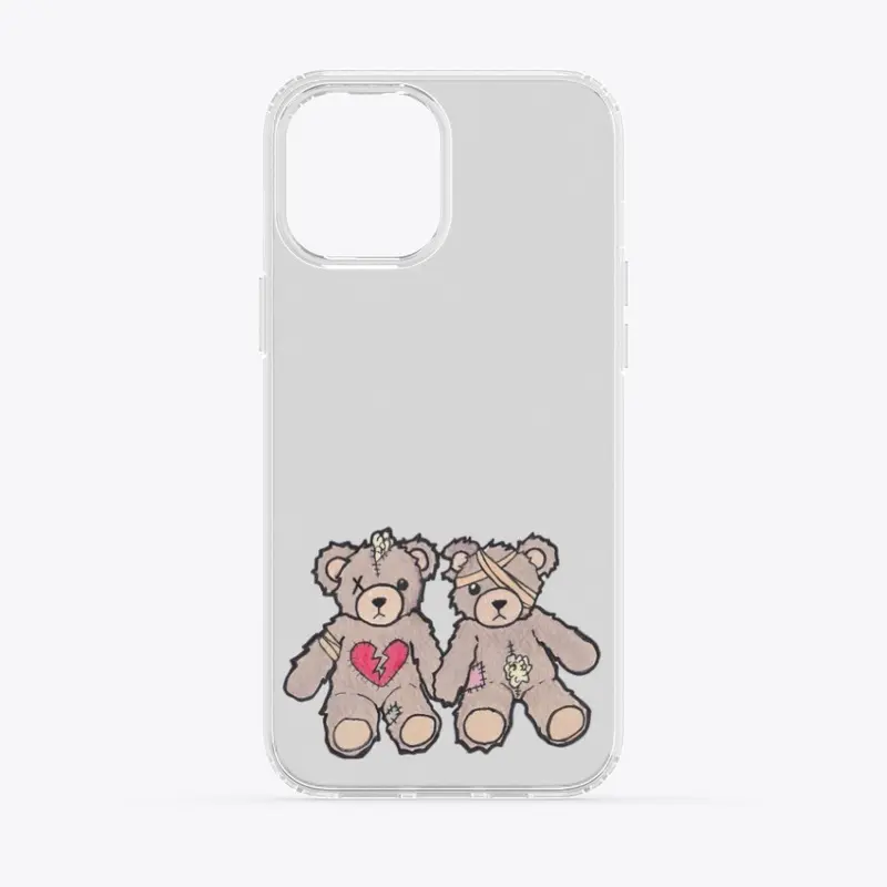 TRAUMA BUDDIES IPHONE CLEAR CASE